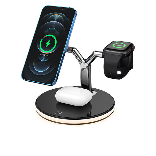 Wireless Fast Charging Three-In-One Fast Magnetic Wireless Charger ⭐⭐⭐⭐⭐