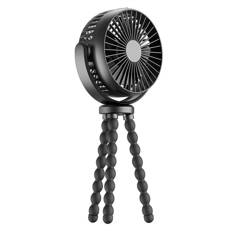 Baby Stroller Fan Hand Held Rechargeable USB Bladeless Small Folding Fans ⭐⭐⭐⭐⭐