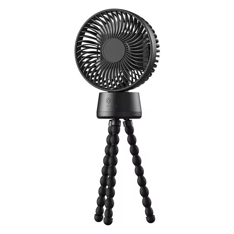 Baby Stroller Fan Hand Held Rechargeable USB Bladeless Small Folding Fans ⭐⭐⭐⭐⭐