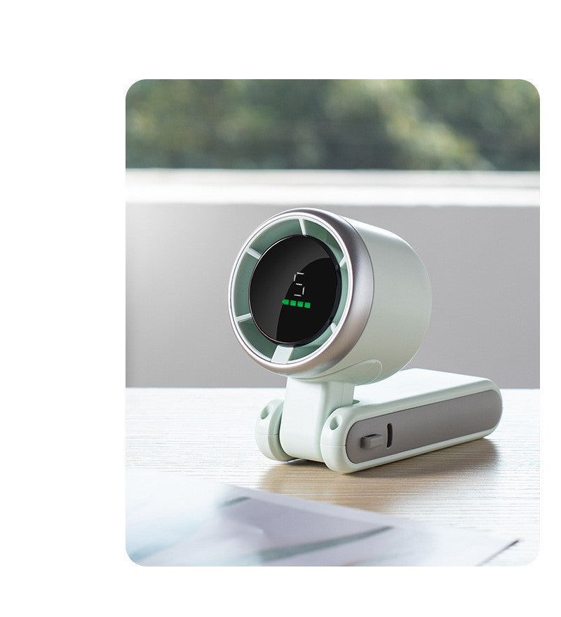 Hanging Neck Outdoor 180 Degree Folding Desktop Mini Fan Hand-held ⭐⭐⭐⭐⭐