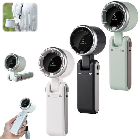 Hanging Neck Outdoor 180 Degree Folding Desktop Mini Fan Hand-held ⭐⭐⭐⭐⭐