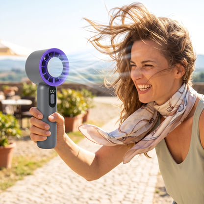 CREAZONE Turbo Ice Hand Fan — cool airflow
