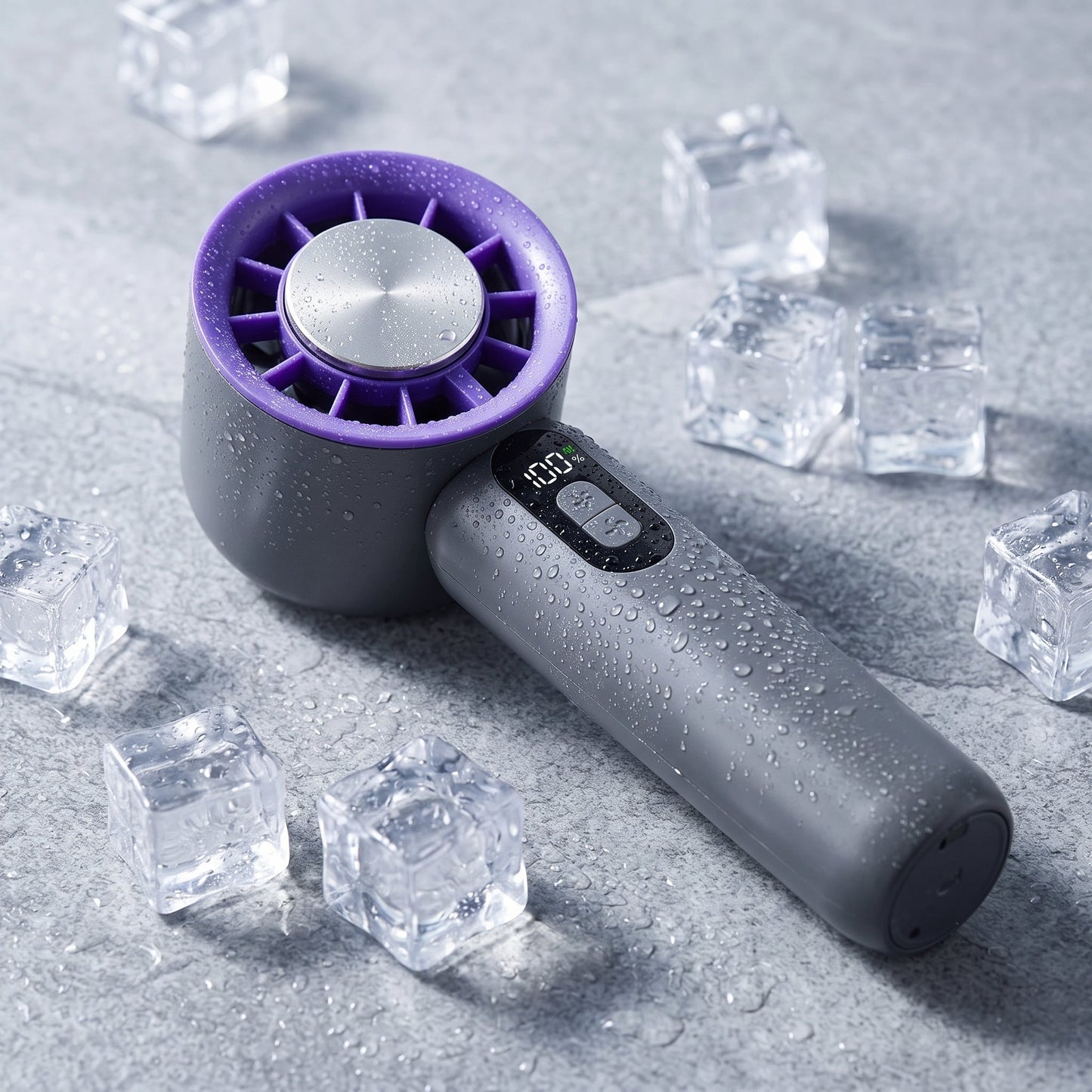 CREAZONE Turbo Ice Hand Fan — outdoor use