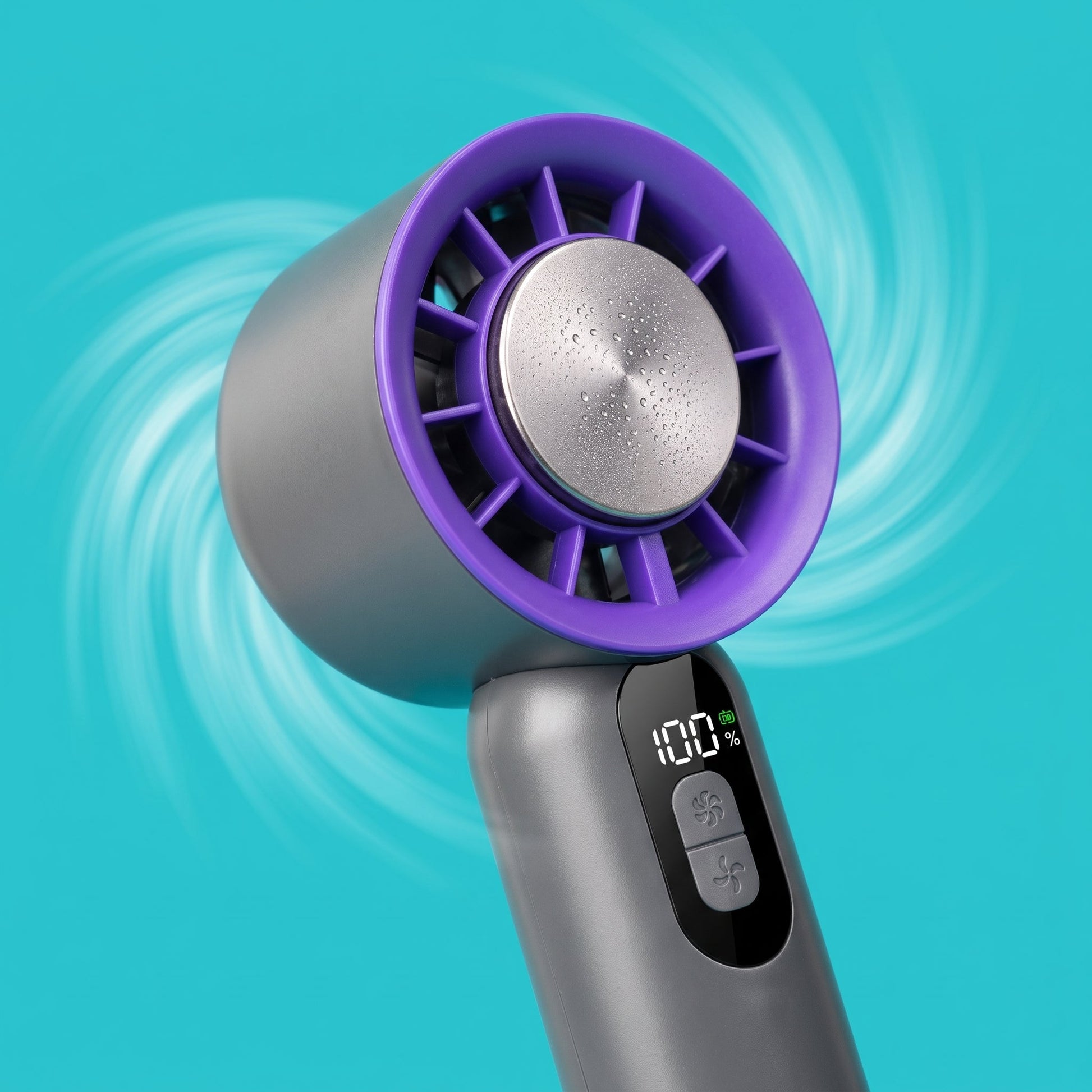 CREAZONE Turbo Ice Hand Fan — studio product shot