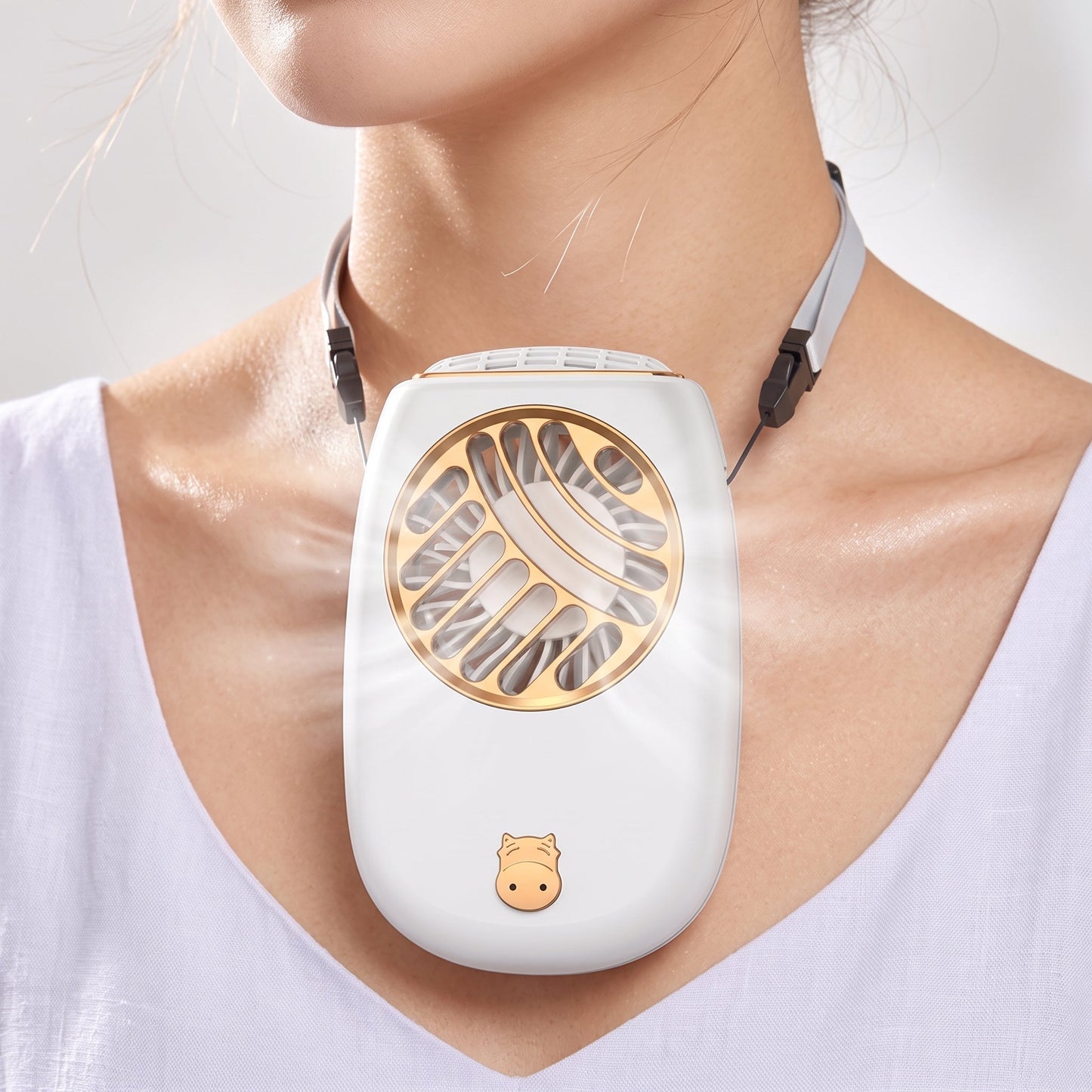 CREAZONE Bladeless Neck Fan — summer commute
