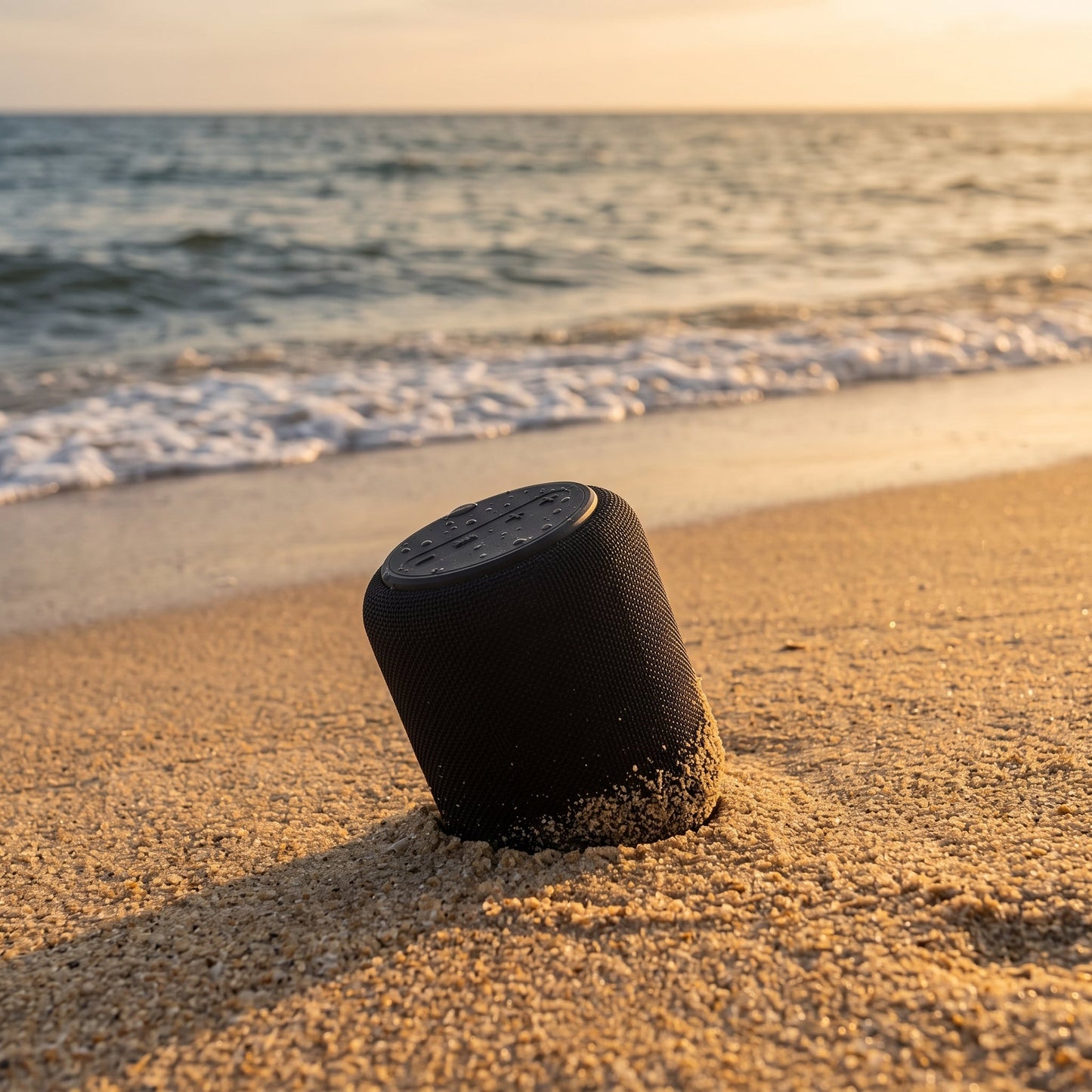CREAZONE Waterproof Bluetooth Speaker — beach use
