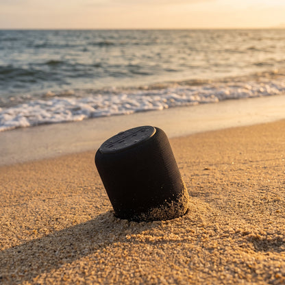 CREAZONE Waterproof Bluetooth Speaker — beach use