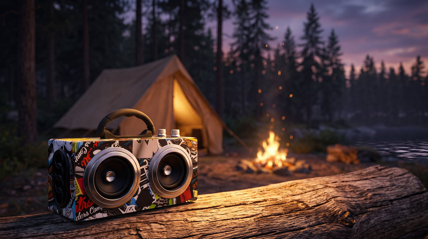 CREAZONE Outdoor Speaker — BBQ ready