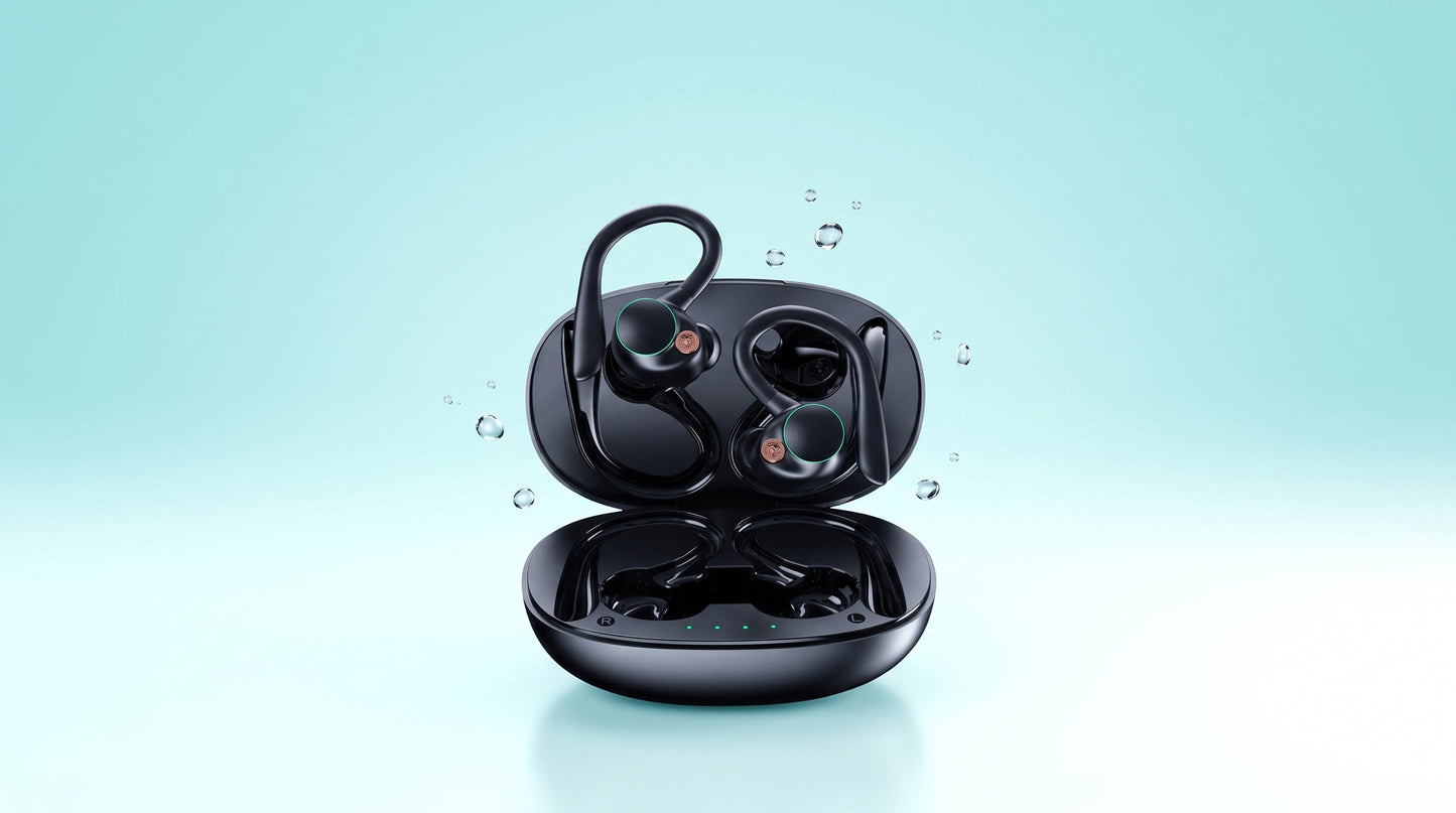 CREAZONE Waterproof Wireless Earbuds — charging case