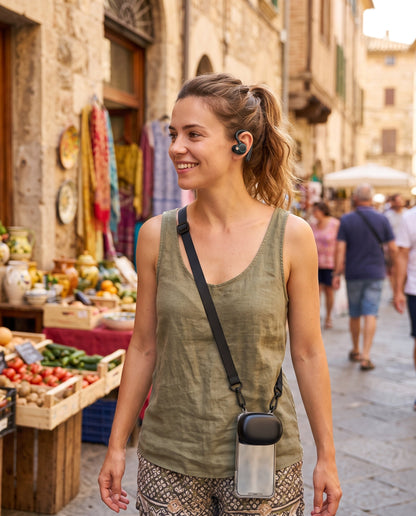 CREAZONE Waterproof Wireless Earbuds — outdoor workout