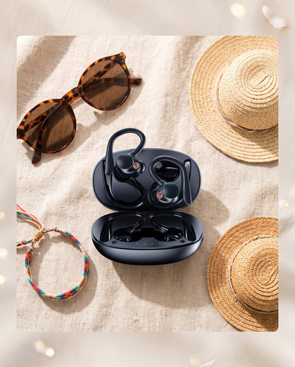 CREAZONE Waterproof Wireless Earbuds — gym use