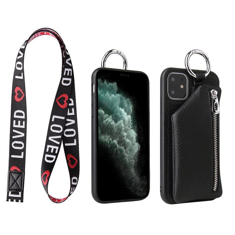 Leather Strap Cord Coin Purse Phone Cases Lanyard Wallet Cover ⭐⭐⭐⭐⭐